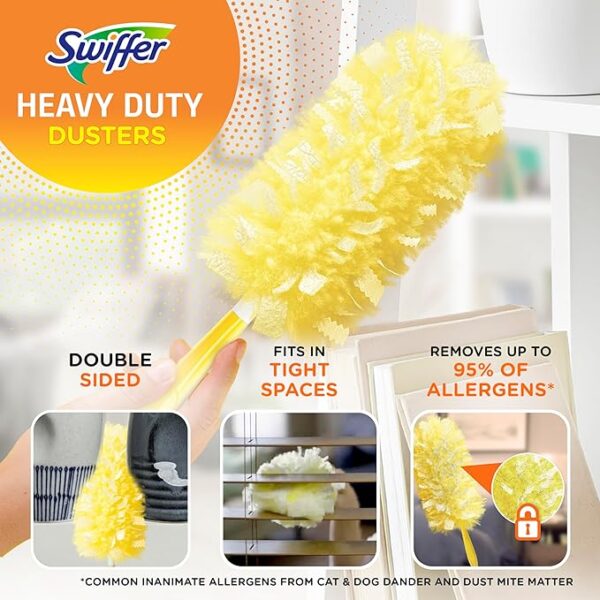 Swiffer Dusters Heavy Duty Extendable Handle Starter Kit - Image 2