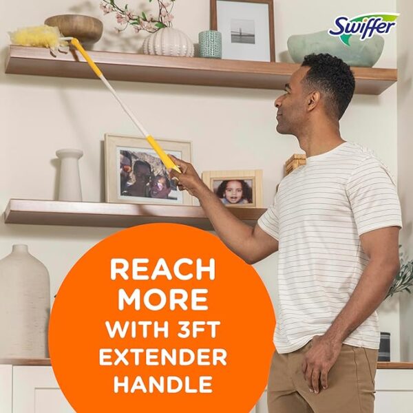 Swiffer Dusters Heavy Duty Extendable Handle Starter Kit - Image 5