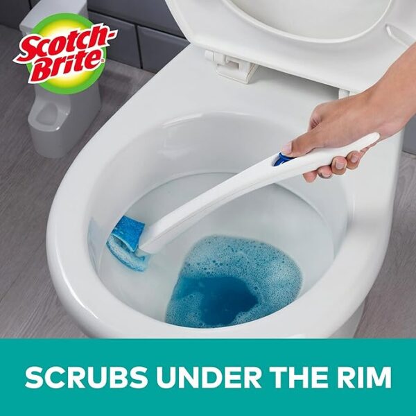 Scotch-Brite Disposable Toilet Scrubber Refills, Removes Rust - Image 3