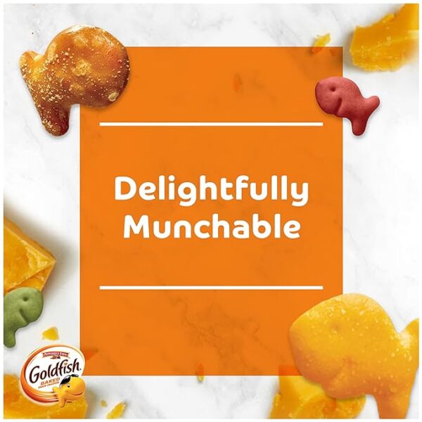 Goldfish Crackers Big Smiles Variety Pack with Cheddar, Colors, and Pretzels, Snack Packs, - Image 2
