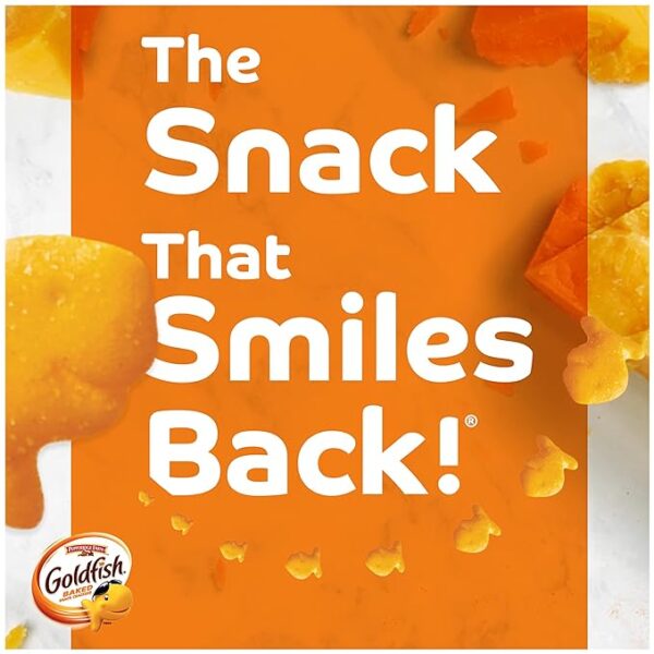 Goldfish Crackers Big Smiles Variety Pack with Cheddar, Colors, and Pretzels, Snack Packs, - Image 5